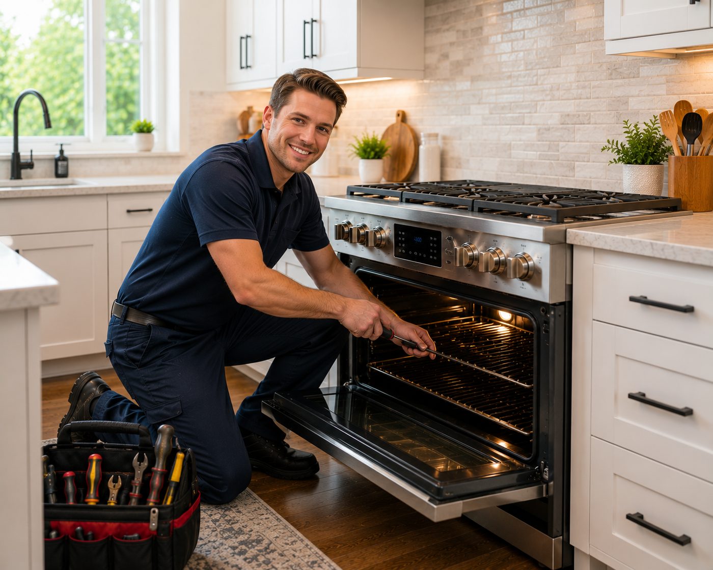Gas or Electric - We Get Your Kitchen Cooking Again — Knoxville Appliance Repair